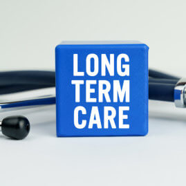 dice with long term care written